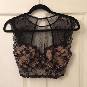 Victoria’s Secret Dream Angels High Neck Lace Bra